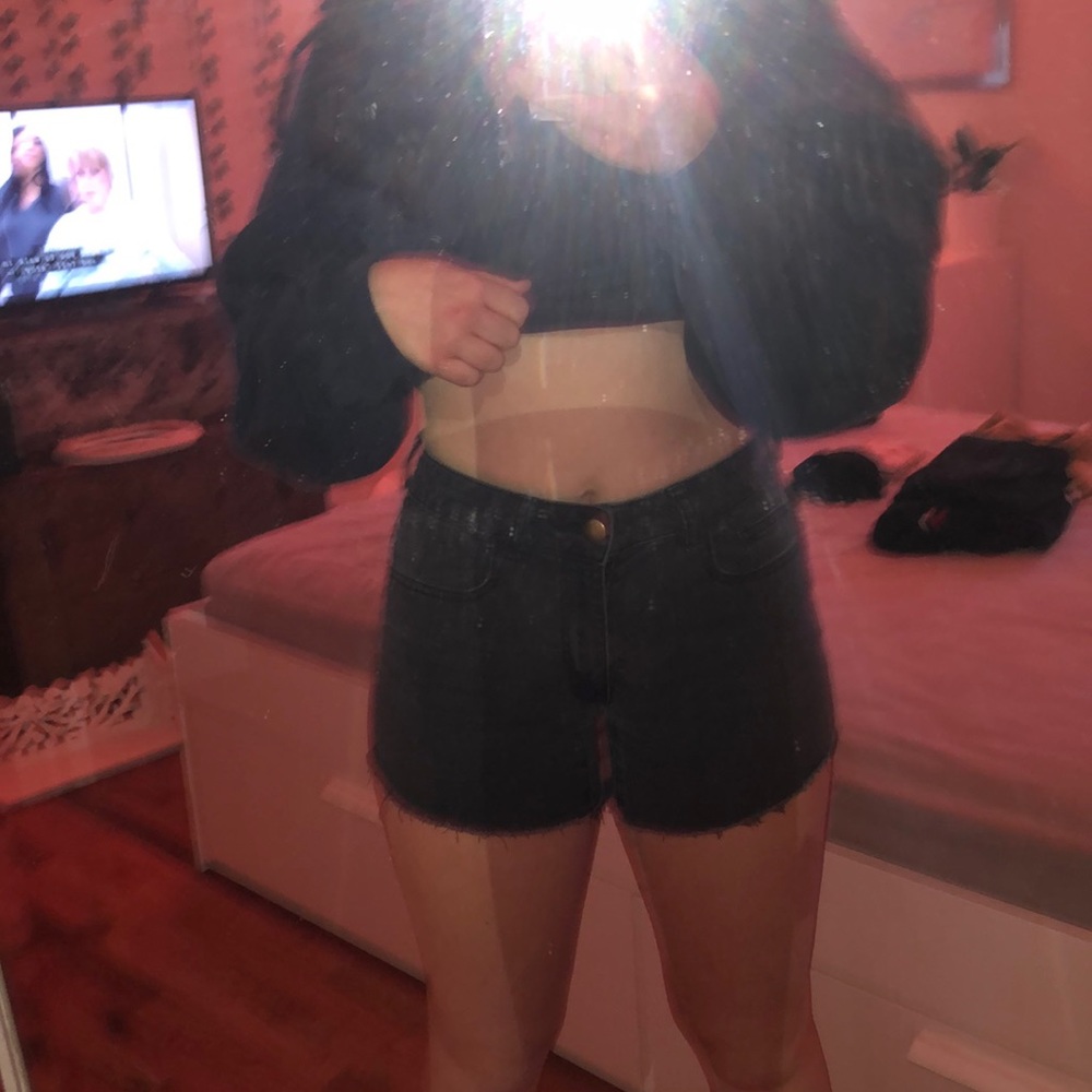 American Eagle Black Shorts